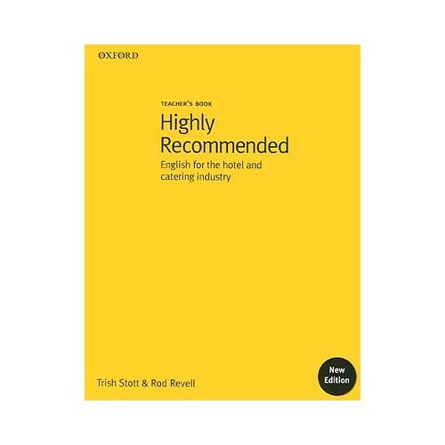 Highly Recommended, New Edition: Teacher's Book - Trish Stott