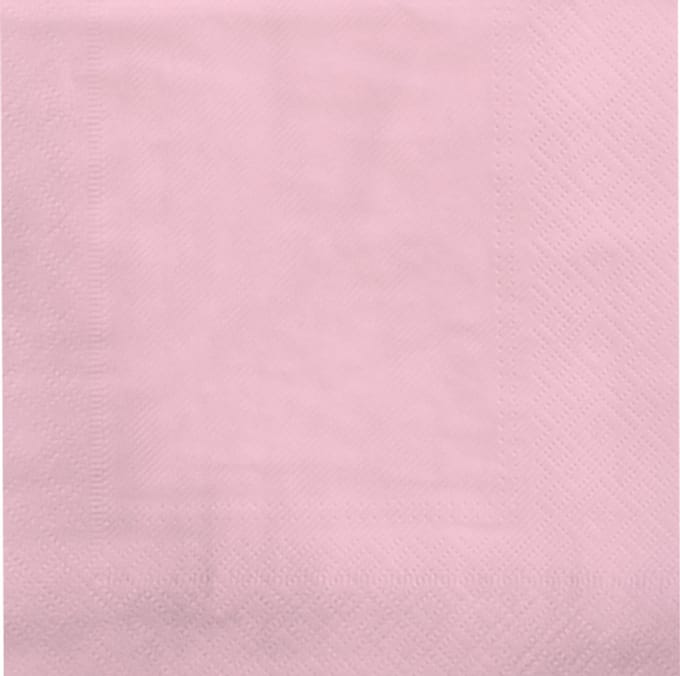 Servetten - Baby Roze - 8 stuks