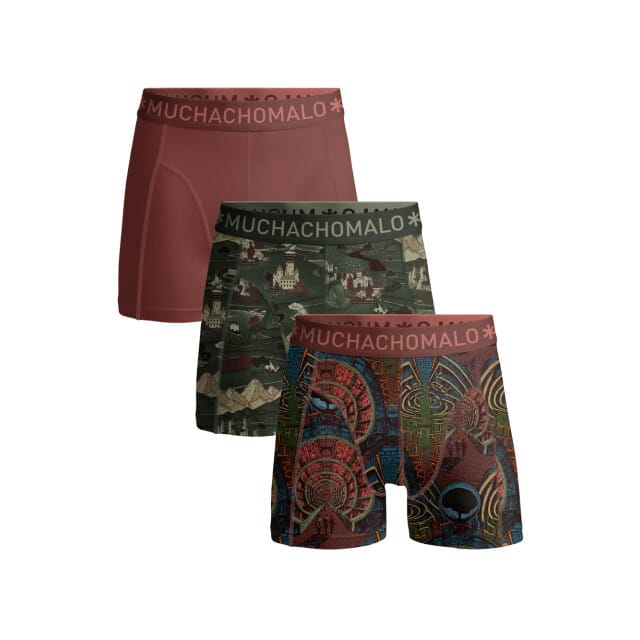 Muchachomalo Jongens Boxershorts - 3 Pack - Boys Onderbroeken