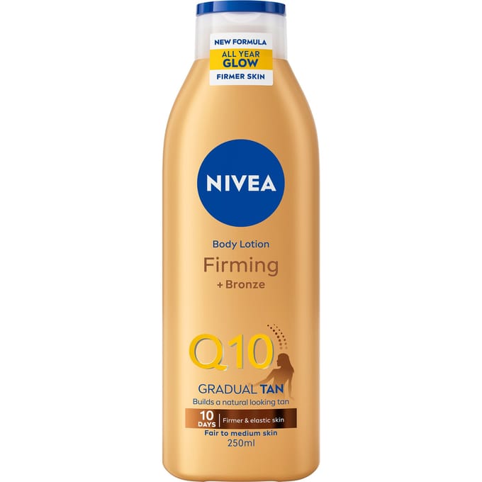 Nivea Q10 Gradual Tan Firming Body Lotion 250ml