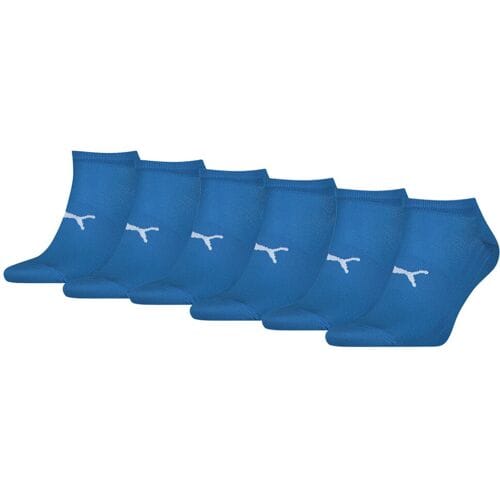 Puma Sport Sneakersokken Light 6-pack Blauw-43/46