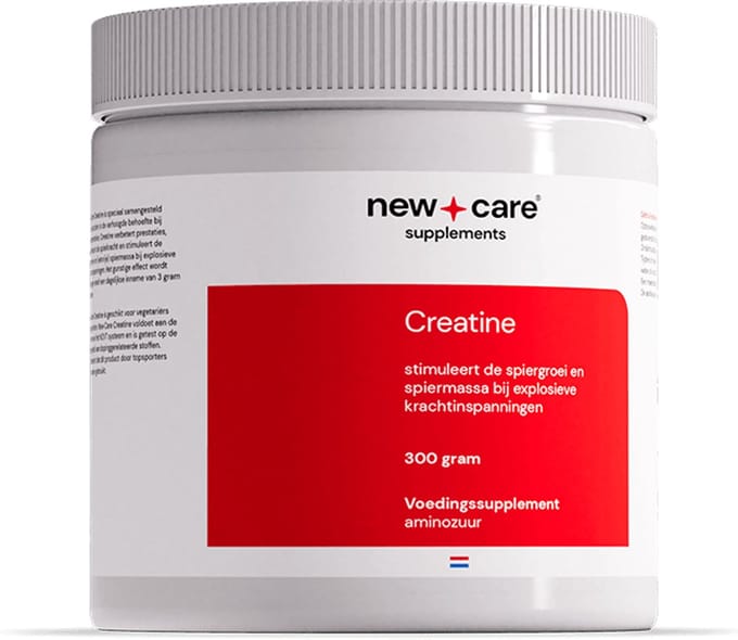 New Care Creatine - 300 gram - stimuleert spiergroei en spiermassa - NZVT - vegan