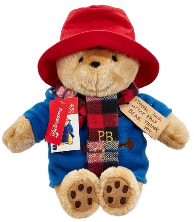 Beertje Paddington met Sjaal - Knuffels