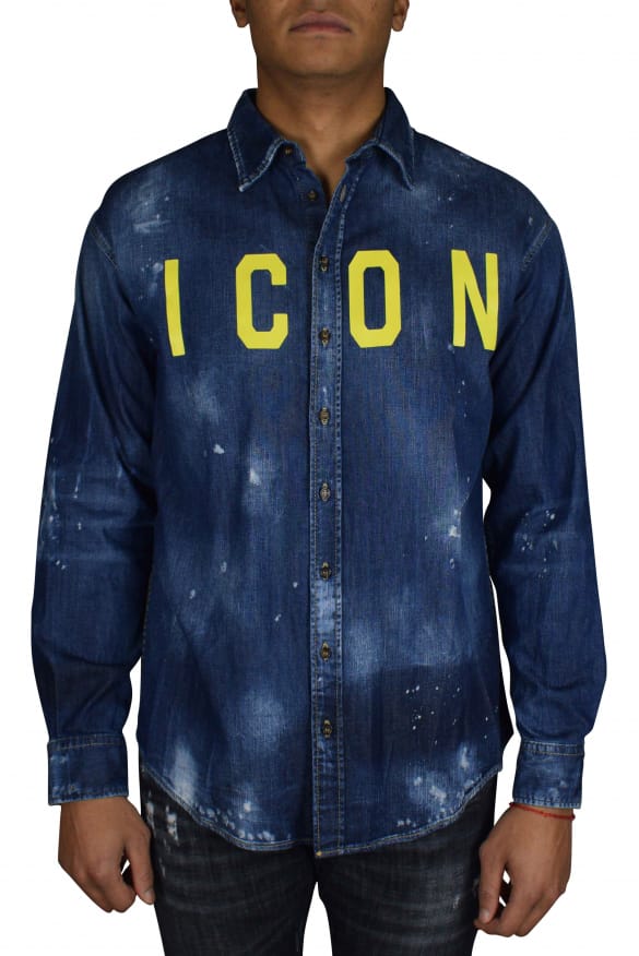 Dsquared2 Overhemd Blauw