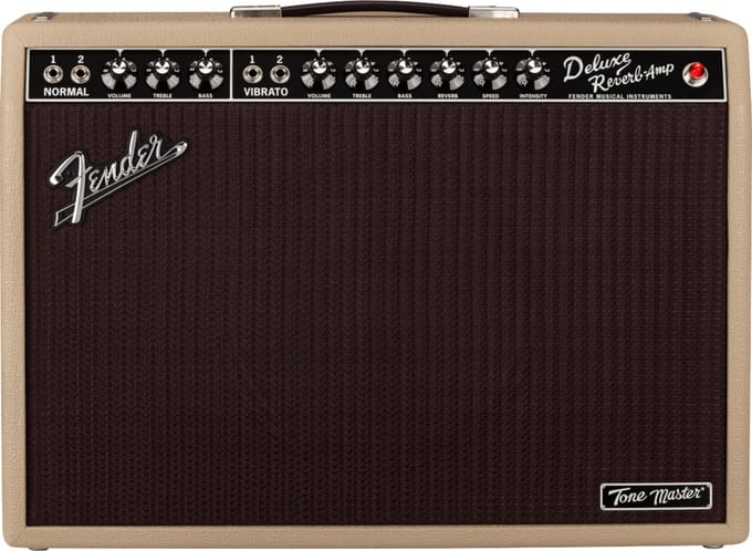 Fender Tone Master Deluxe Reverb Blonde - Modeling combo versterker voor elektrische gitaar