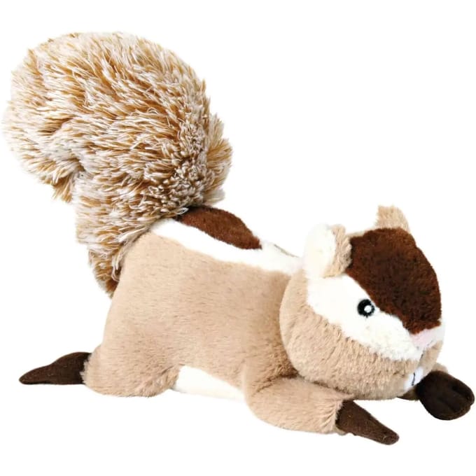 Eekhoorn pluche speelgoed voor honden Trixie