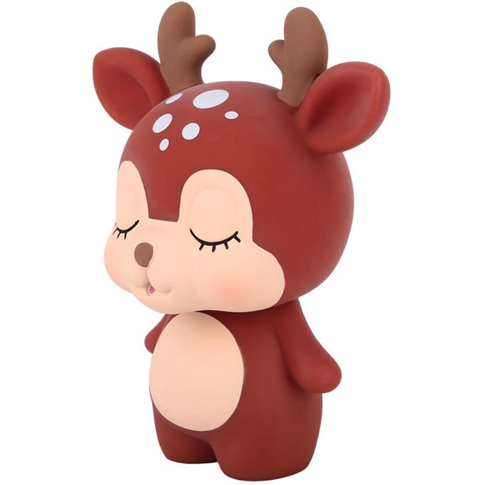 Bruine Cartoon Dier Vorm Innovatieve Spaarpot Thuisdecoratie beige