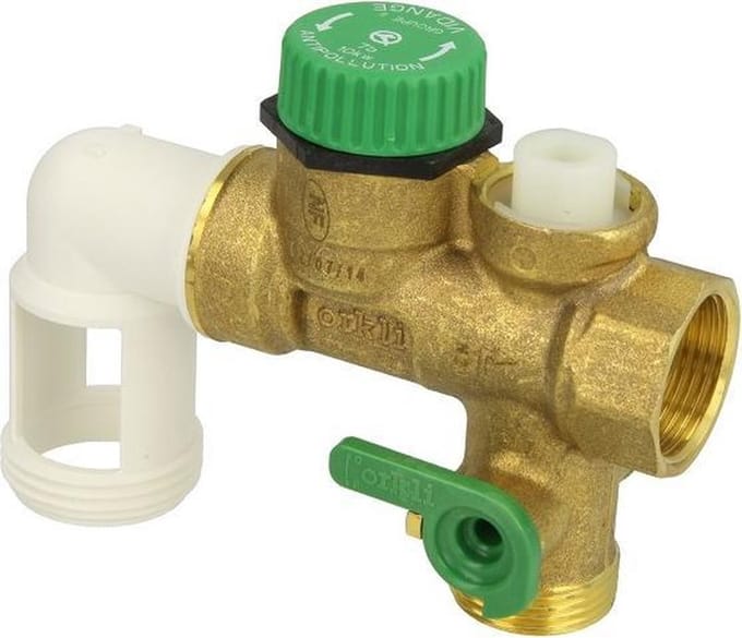 Orkli Boiler Veiligheidsgroep 3/4" Haaks 7 bar / PTFE Coating