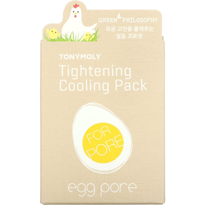 TonyMoly, verkoelend kompres voor het verkleinen van eiporiën, 30 g beige
