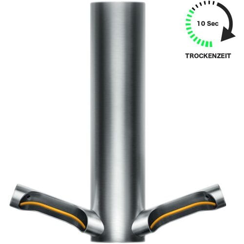 Dyson AIRBLADE 9kJ - Handdroger met sensor & HEPA filter - Geborsteld RVS Zilver