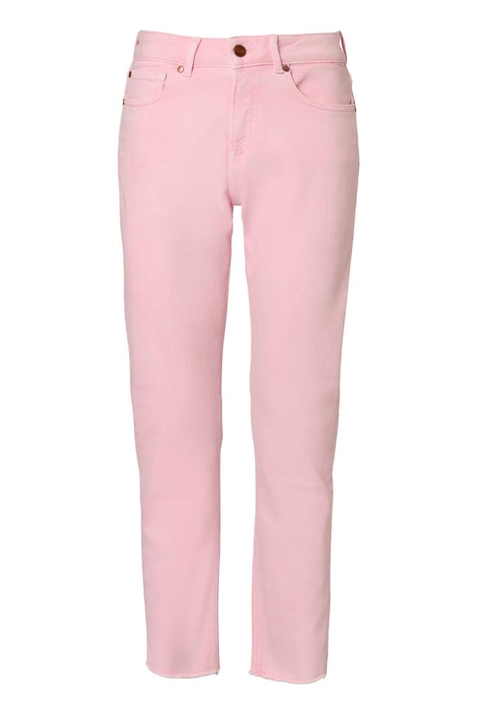 Caroline Tensen Detroit Broek Lichtroze