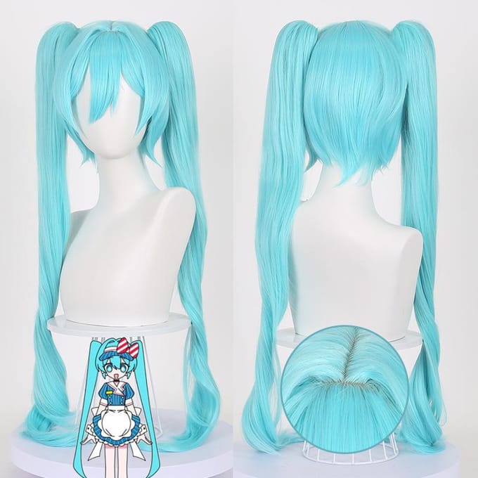 Kasane Teto Cosplay teto Perruque Rouge Anime idole Cheveux Accessoire de Fête d'Halloween One Size&Kasane Teto white