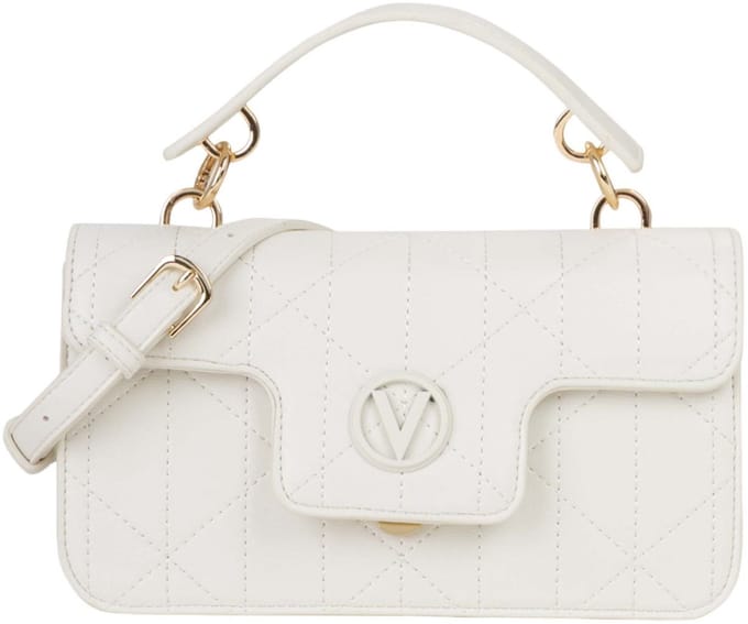 VALENTINO handtas schoudertas Melia Satchel Bag Bianco wit