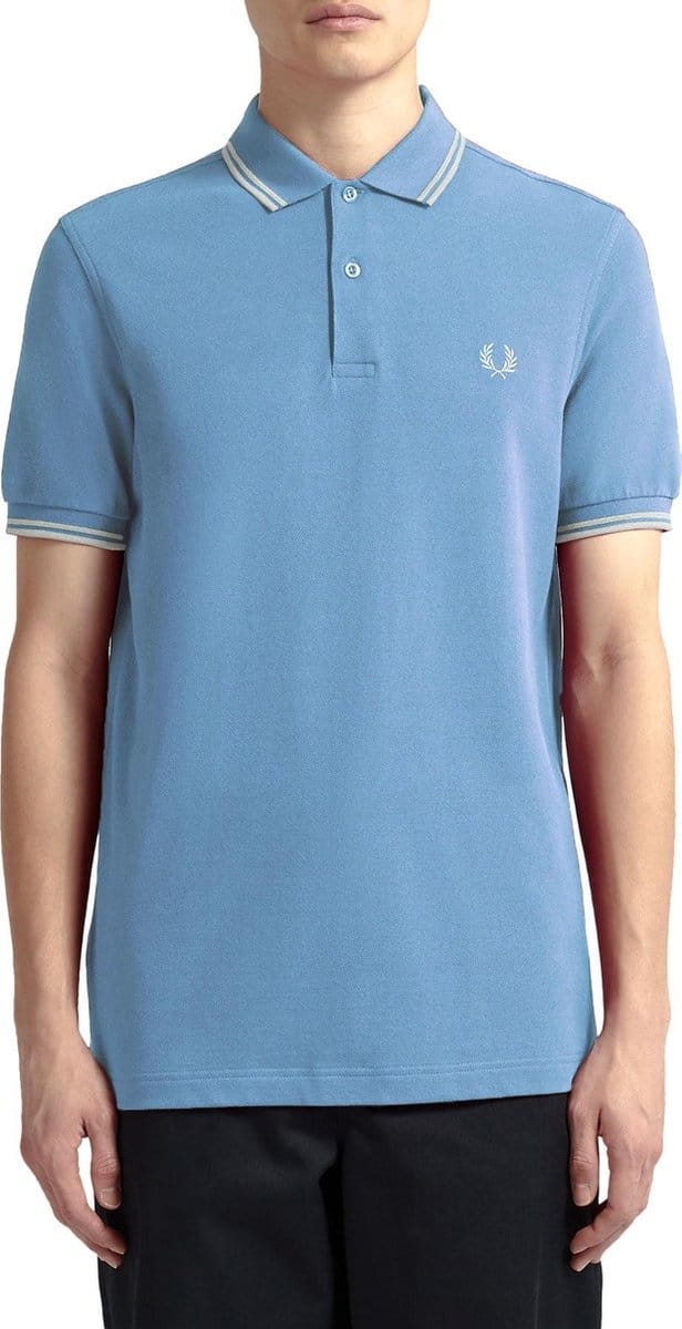 Fred Perry Twin Tipped Polo Heren - Maat S