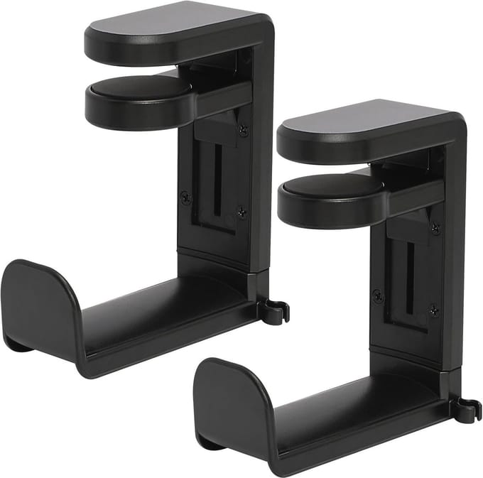 Premium Verstelbare Hoofdtelefoon Stand - Hoofdtelefoon Houder met Kabel Organizer voor Gaming en PC