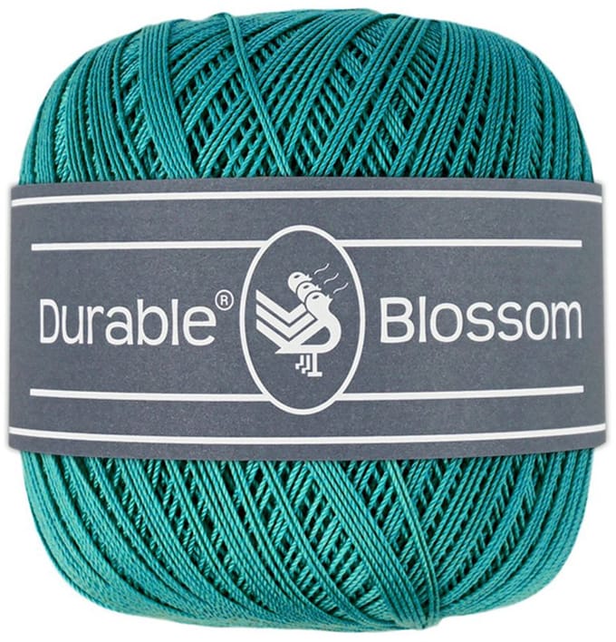 Durable Blossom - 2140 Tropical Green - Verfijnd Gemerceriseerd Katoen Garen