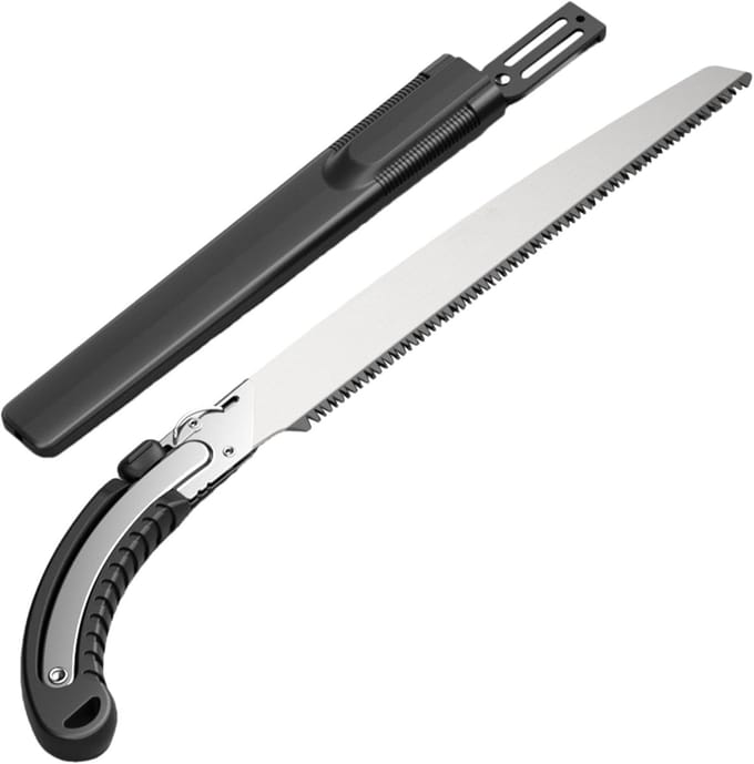 Handzaag - Takkenschaar - Houtbewerking - Ergonomische grip - 52 cm - Grijs
