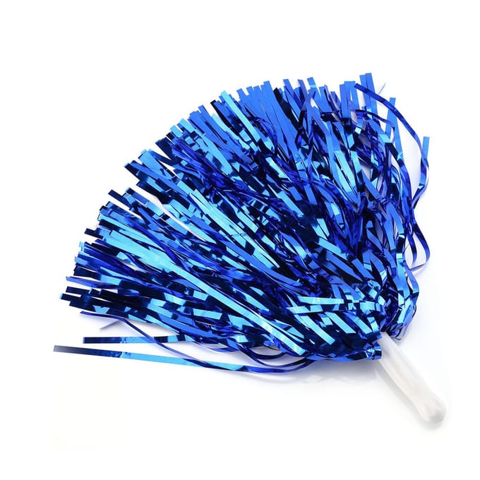 Cheerleading Pom Poms Sport Dans Bal Feest Accessoires (blauw) blauw