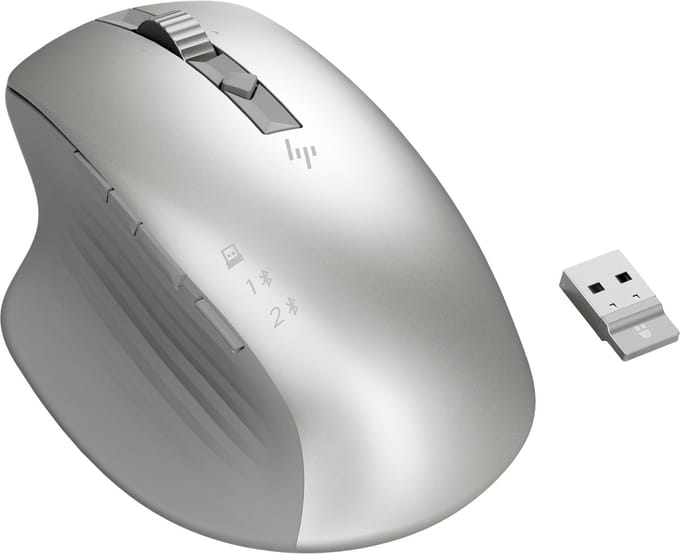 HP 930 Creator - Draadloze Muis - Ergonomisch - Zilver
