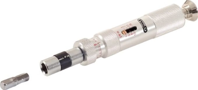 ESD Momentenschroevendraaier 1/4" met Micrometerschaal 1-15Nm