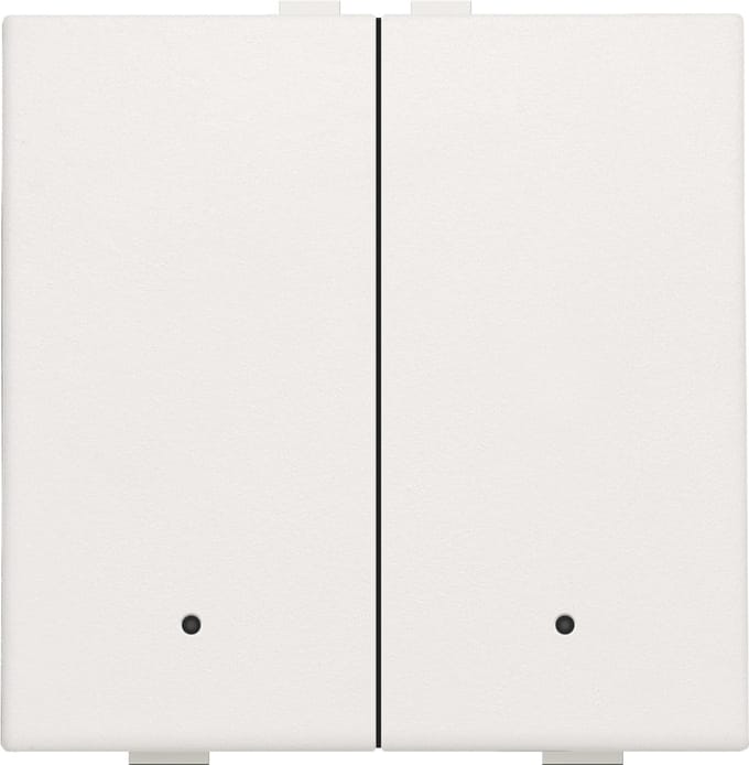 Niko Dubbele Slimme Drukknop Met Led En Comfortsensoren - 101-52202