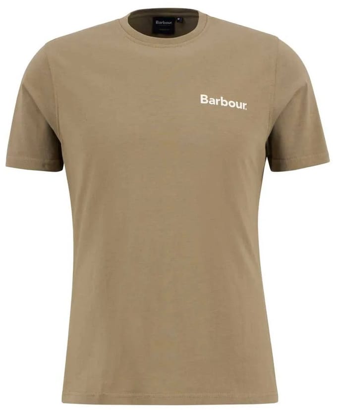 Barbour Camber T-shirt Met Korte Mouwen Grijs M Man