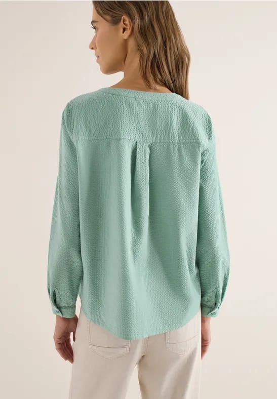 Blouse in effen kleur