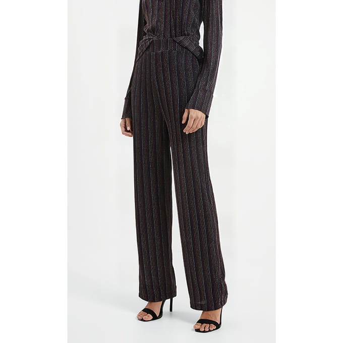 French Connection Paula Trouser Black Größe: S | Ausgestellte Hosen Outlet | Damen | Schwarz