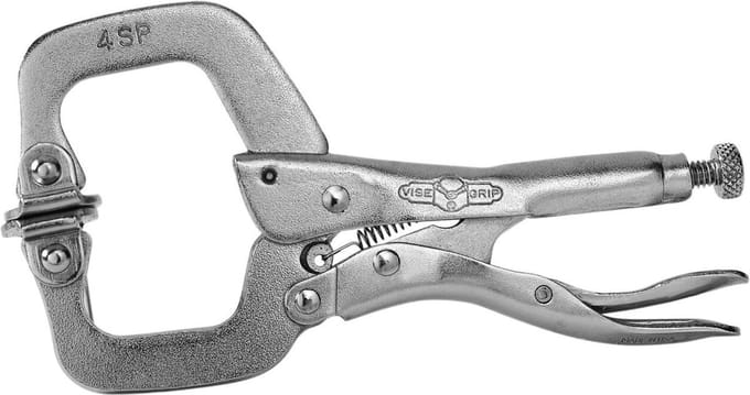 Irwin Griptang C-klem Kantelvoetjes Original - 4”/100 mm - T165EL4