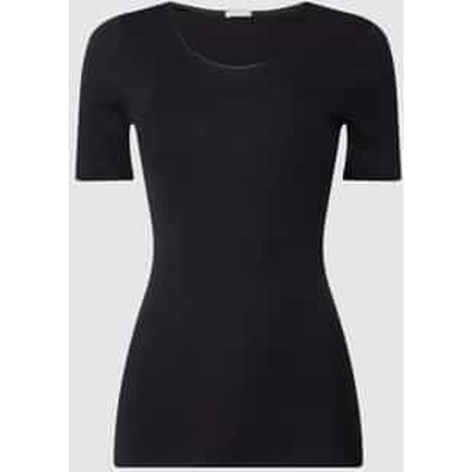 T-shirt van katoen, model 'Cotton Seamless'