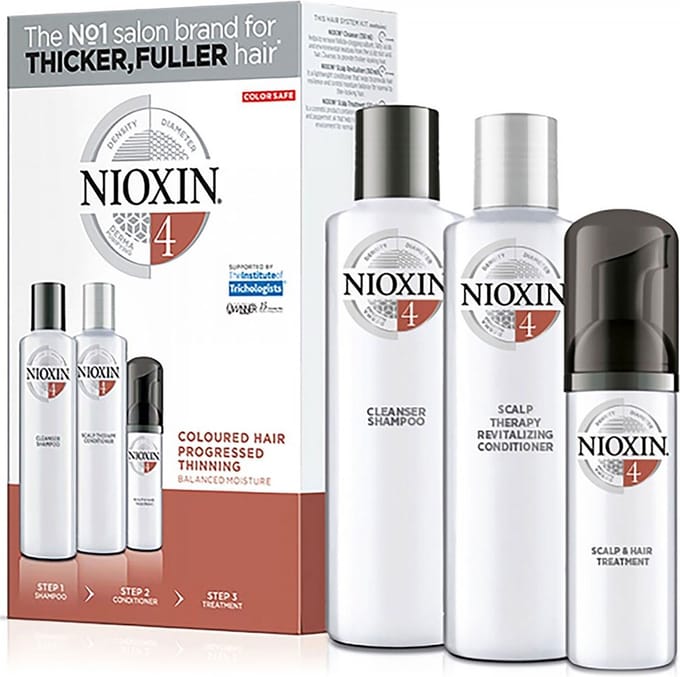 Nioxin System 4 Trial Kit 150 + 150 + 40 ml