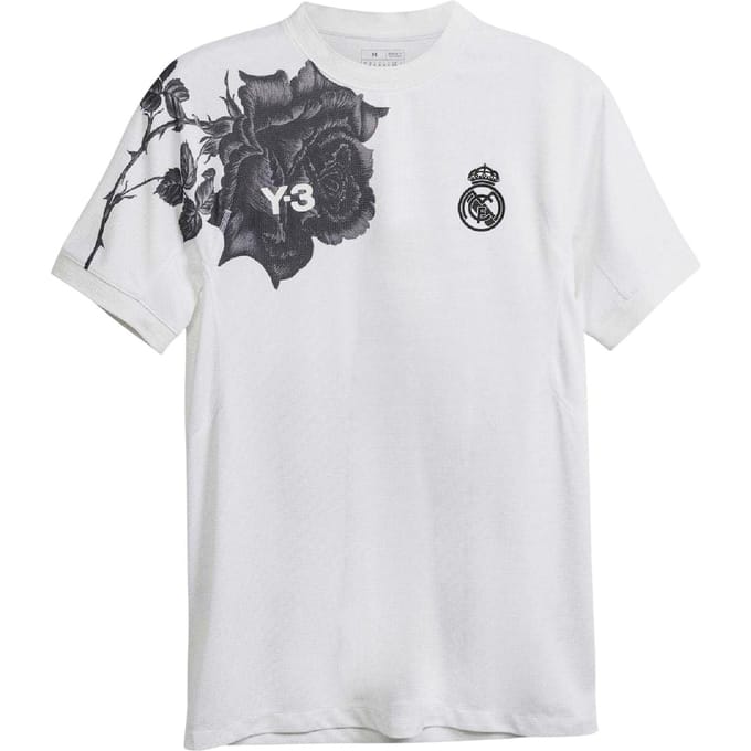 Y-3 Heren Real Madrid CF Shirt L wit
