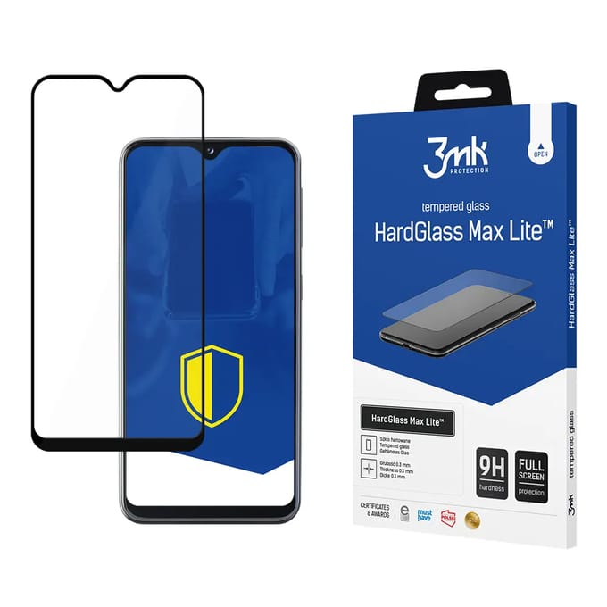Versterkt gehard glas 3MK Samsung Galaxy A20e - HardGlass Max Lite™