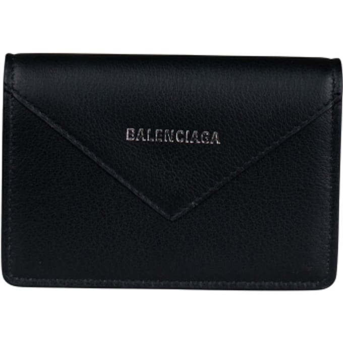 Balenciaga Papieren portemonnee Zwart