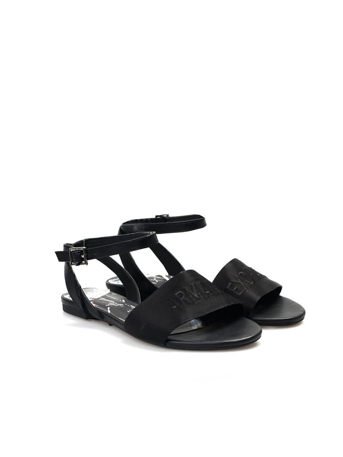 Armani Exchange Sandalen Vrouw zwart