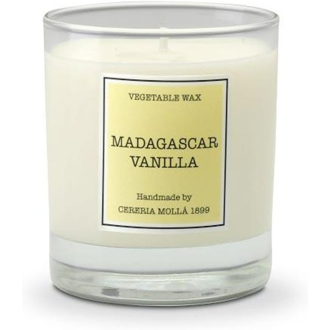 Bougie Parfumée 230g Vanille de Madagascar Santiago Cereria Molla