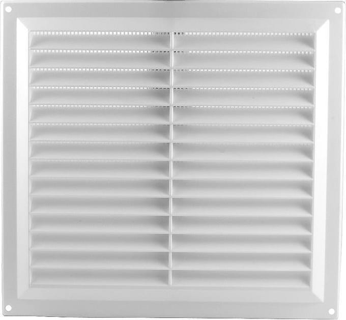 ventilatierooster plastic H) 229*229mm