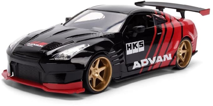 Nissan GT-R R35 Ben Sopra 2009 Advan Jada 1:24