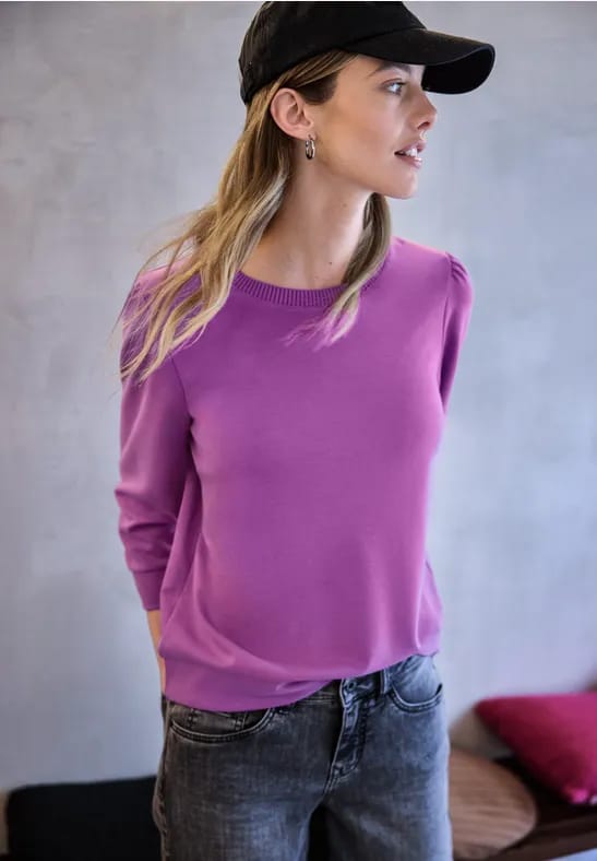 Shirt met rimpels