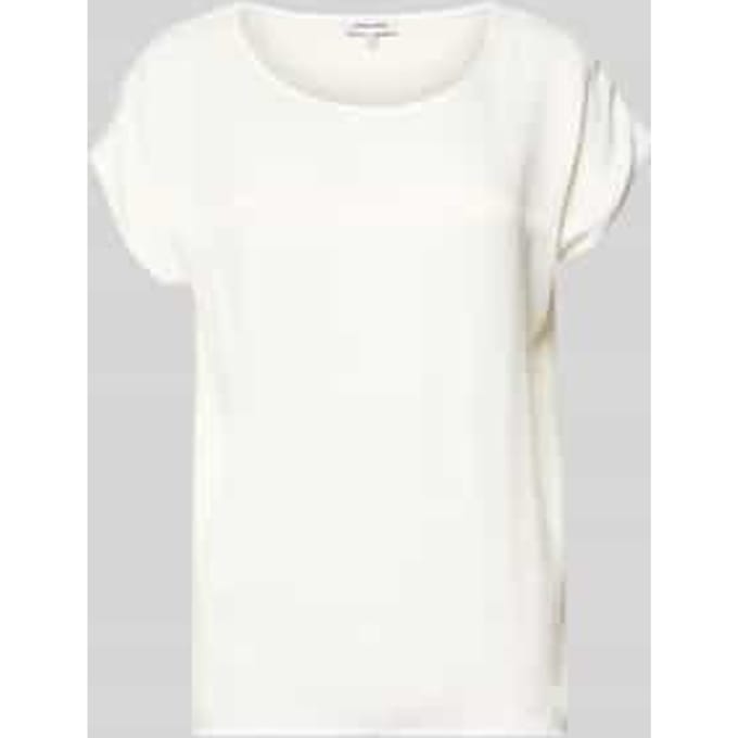 T-shirt met boothals