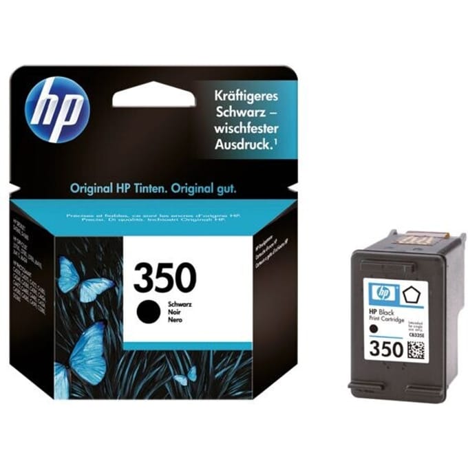 HP 350 / CB335EE Zwart Inkt - Inktpatroon Zwart