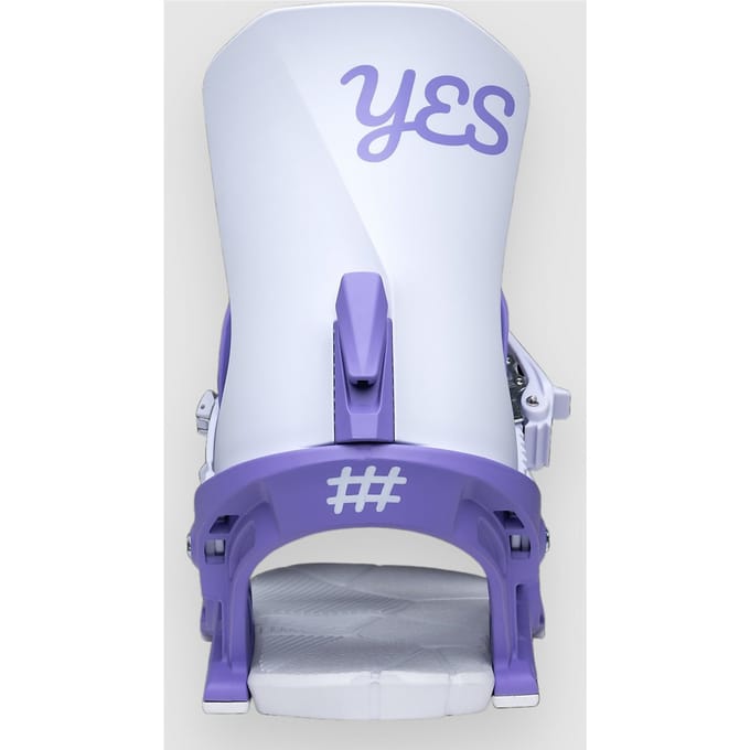 YES Conda 2027 Snowboard Bindingen wit