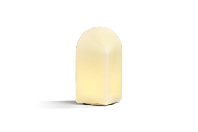 HAY Parade LED tafellamp schelp wit hoogte 24 cm