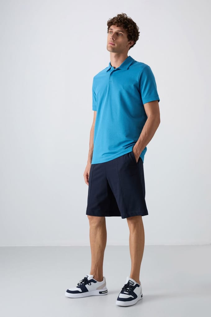 Heren Gebreide Sweatshorts