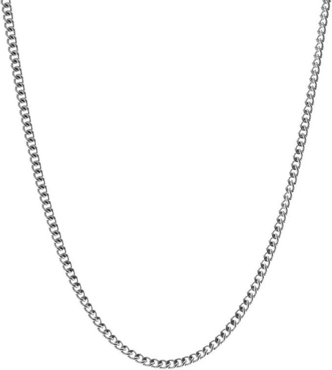 STEEL & BARNETT - Ketting Heren - Minimal - Grijs - Verstelbaar