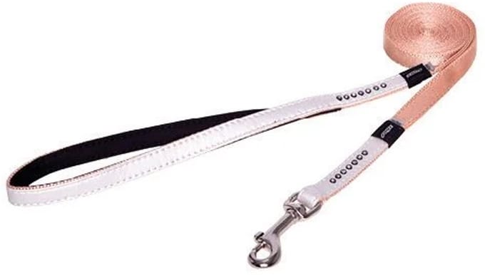 Rogz Hondenriem Luna Zilver Maat XS 180 cm