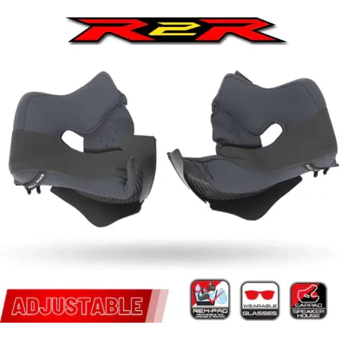 Motorhelm schuim Kyt R2R