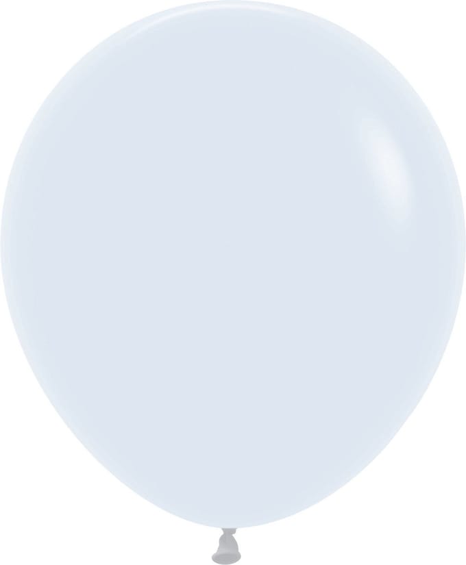 sempertex, Speelgoed ballon, Latex, Wit, 45 cm, 6 stuk(s)
