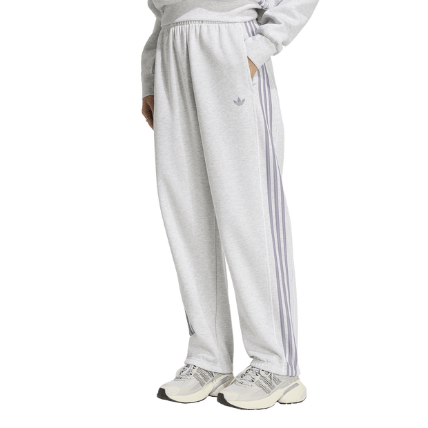Adidas Track Tracksuit Bottoms Broeken Dames - Grijs - Maat M (38-40) - Poly Mesh