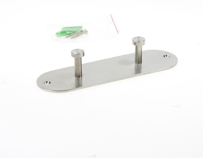 Oxloc kledinghaakplaat 2 haken